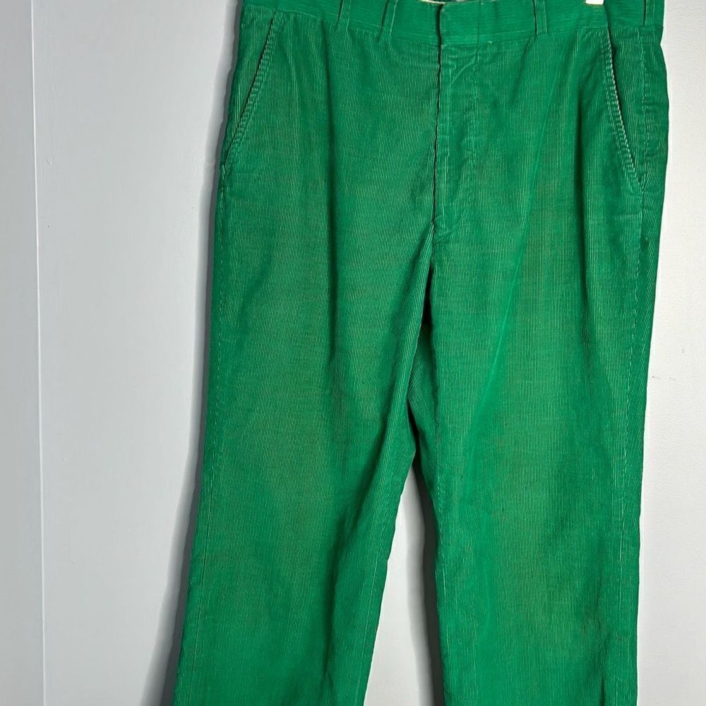 Vintage Spicebox Green Corduroy Dress Pants Men’s 33x29.5”